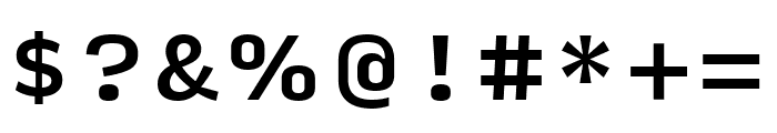 Input Serif Condensed Medium Font OTHER CHARS