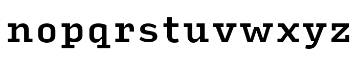 Input Serif Medium Font LOWERCASE