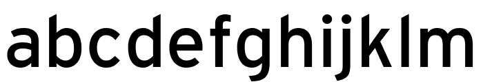 Interstate Condensed Regular Font LOWERCASE