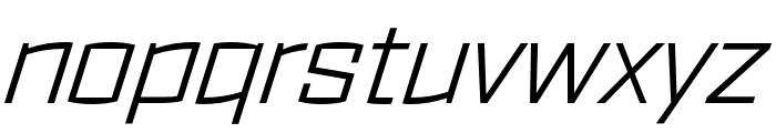 Ironstrike Light Italic Font LOWERCASE