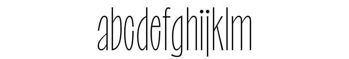 Irregardless Variable Light Font LOWERCASE