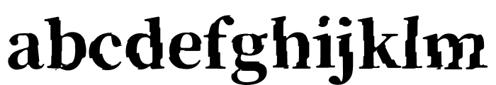 Isego Regular Font LOWERCASE