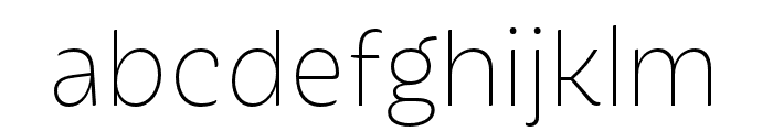 Iskra Thin Font LOWERCASE