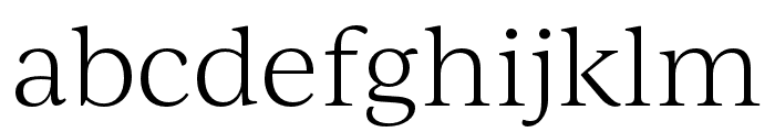 IvyJournal Light Font LOWERCASE