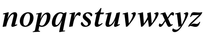 IvyJournal SemiBold Italic Font LOWERCASE