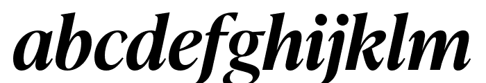 IvyPresto Headline SemiBold Italic Font LOWERCASE