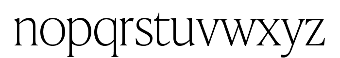 IvyPresto Headline Thin Font LOWERCASE