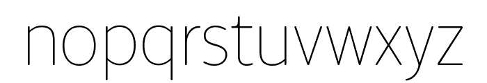 IvySoft Variable Thin Font LOWERCASE