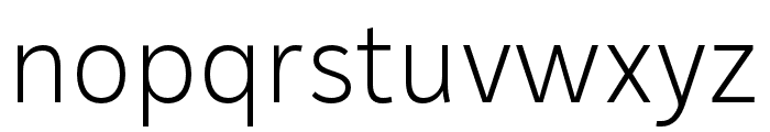IvyStyle Sans Light Font LOWERCASE