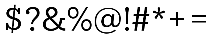 IvyStyle TW Regular Font OTHER CHARS