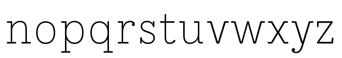 IvyStyle TW Thin Font LOWERCASE