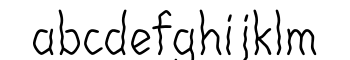 JTTGattaeeonangirinOTF Regular Font LOWERCASE