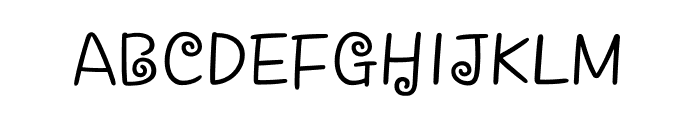 JTTSikseusenseuOTF Light Font UPPERCASE