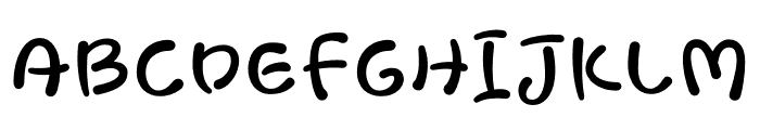 JTTUyugeopumOTF Regular Font UPPERCASE