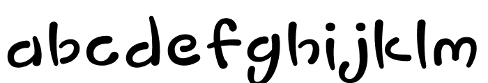 JTTUyugeopumOTF Regular Font LOWERCASE