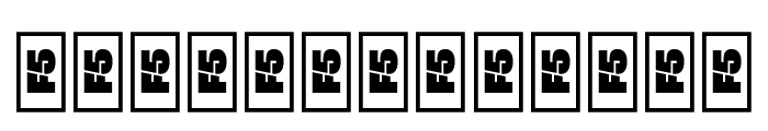 Jali Arabic Variable Regular Font LOWERCASE