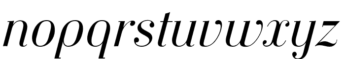 Jeanne Moderno OT Italic Font LOWERCASE