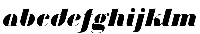 Jeanne Moderno OT UltraItalic Font LOWERCASE