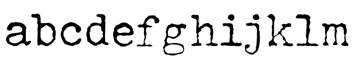 JohnDoe Regular Font LOWERCASE