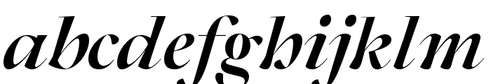 Joly Display Black Italic Font LOWERCASE