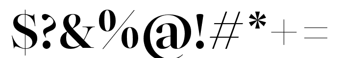 Joly Display Bold Font OTHER CHARS