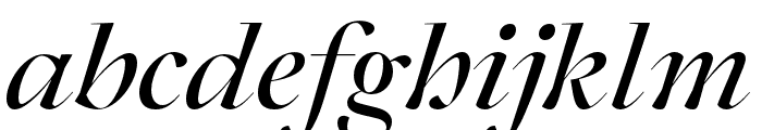 Joly Display Medium Italic Font LOWERCASE