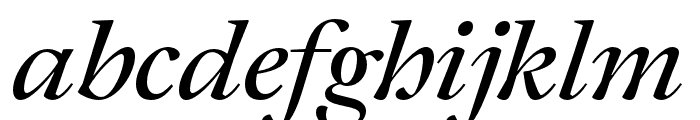 Joly Headline Medium Italic Font LOWERCASE