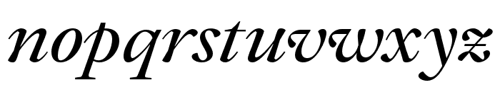 Joly Headline Medium Italic Font LOWERCASE