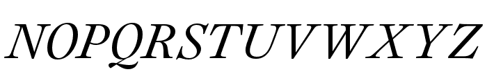 Joly Headline Regular Italic Font UPPERCASE