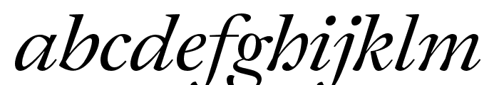 Joly Headline Regular Italic Font LOWERCASE