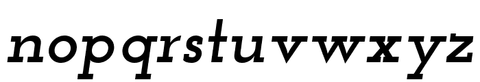 Josefin Slab Bold Italic Font LOWERCASE