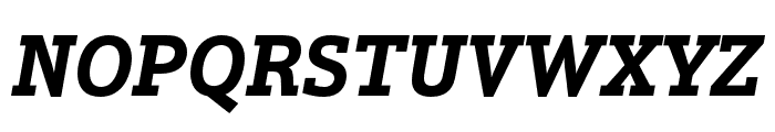Justus Pro Bold Italic Font UPPERCASE