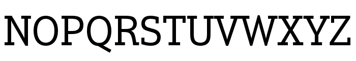 Justus Pro Regular Font UPPERCASE