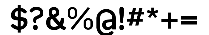 Kade Medium Font OTHER CHARS