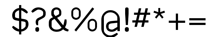 Kade Regular Font OTHER CHARS
