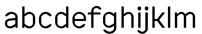 Kade Regular Font LOWERCASE
