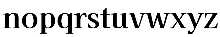 Kaisei HarunoUmi Bold Font LOWERCASE