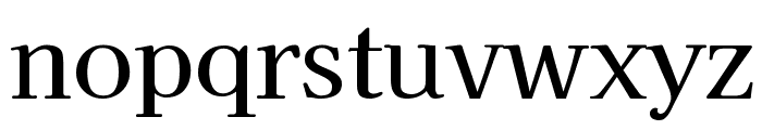 Kaisei HarunoUmi Medium Font LOWERCASE