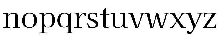 Kaisei HarunoUmi Regular Font LOWERCASE