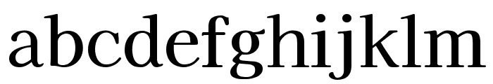 Kaisei Opti Medium Font LOWERCASE