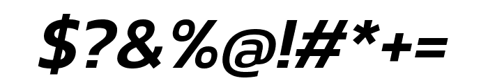 Kanit Medium Italic Font OTHER CHARS