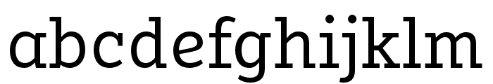 Karbid Slab Pro Regular Font LOWERCASE