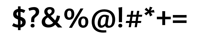 Karmina Sans SemiBold Font OTHER CHARS