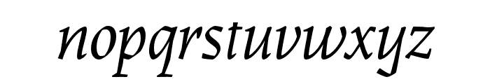 Karol Italic Font LOWERCASE