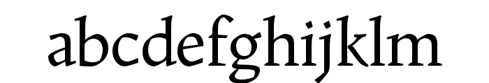 Karol Regular Font LOWERCASE