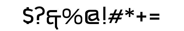 Kautiva Cyrillic Book Regular Font OTHER CHARS