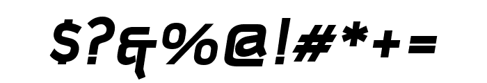Kautiva Pro Bold Italic Font OTHER CHARS