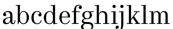 Kazimir Light Font LOWERCASE