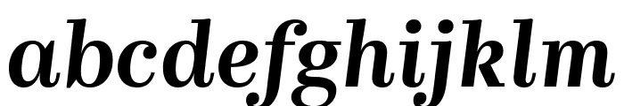Kazimir Medium Italic Font LOWERCASE