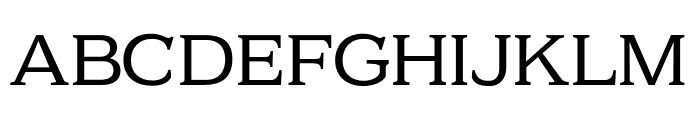 Kelvingrove Regular Font UPPERCASE